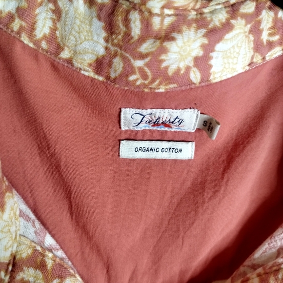 Faherty Hana Sierra India Floral Mini Dress Sz S - Picture 5 of 9